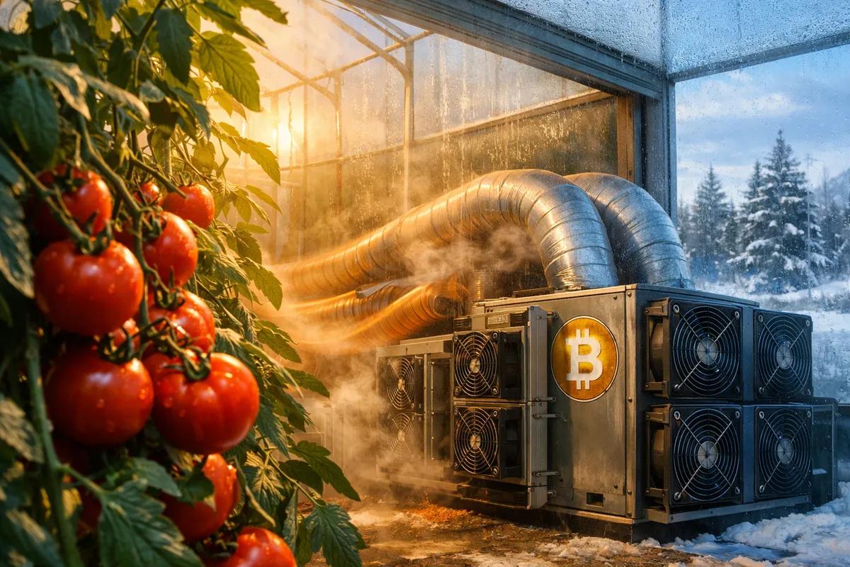 Bitcoin Madenciliğinden Gelen Isı Kanada Seralarını Domateslerle Isıtıyor