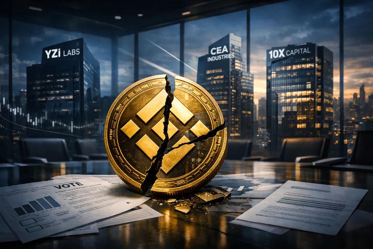 YZi Labs, BNB Hazine Pivotu ve Yönetişim Endişeleri Nedeniyle CEA Industries ve 10X Capital ile Mücadelesini Tırmandırıyor