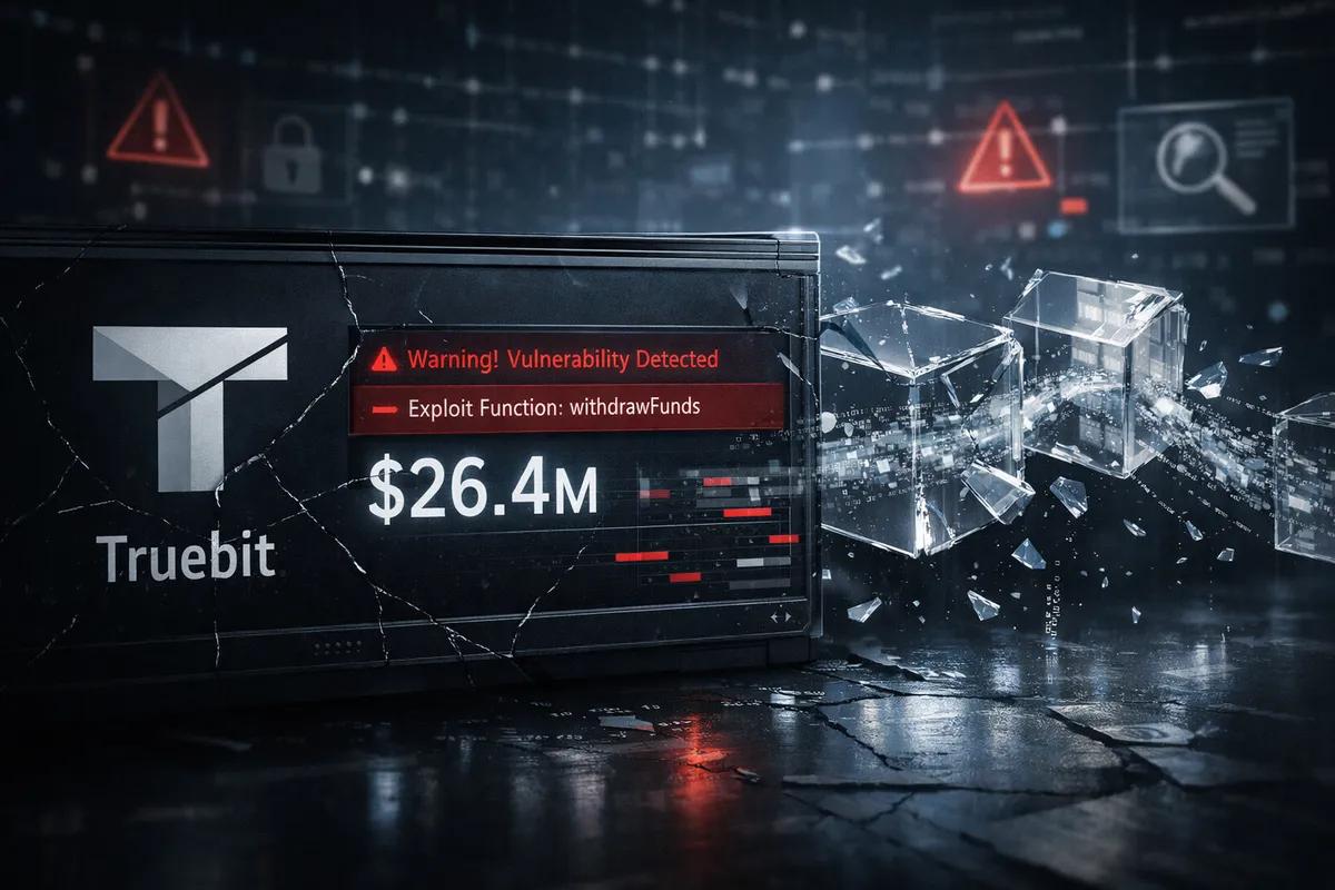 2026'nın İlk Büyük Hack'i: Truebit Protokolü Akıllı Sözleşme Güvenlik Açığı Nedeniyle 26,4 Milyon Dolar Kaybetti