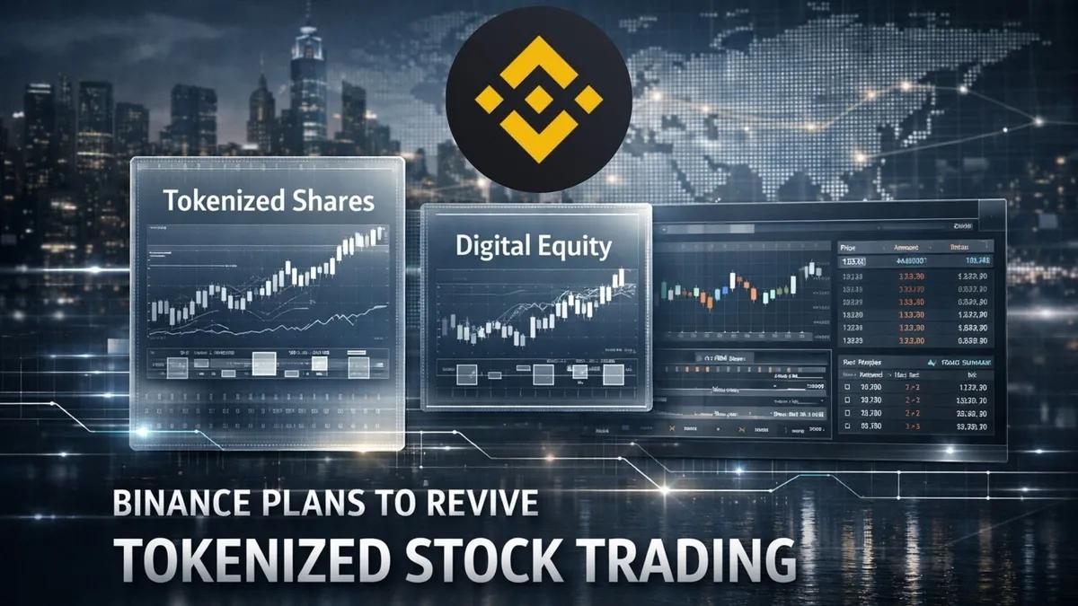 Binance Tokenize Hisse Senedi Ticaretini Canlandırmayı Planlıyor
