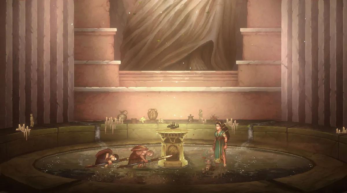 Yeni Retro God of War Girişi Cansız Savaş ve Kafa Karıştırıcı Görsel Tasarımla Tökezliyor