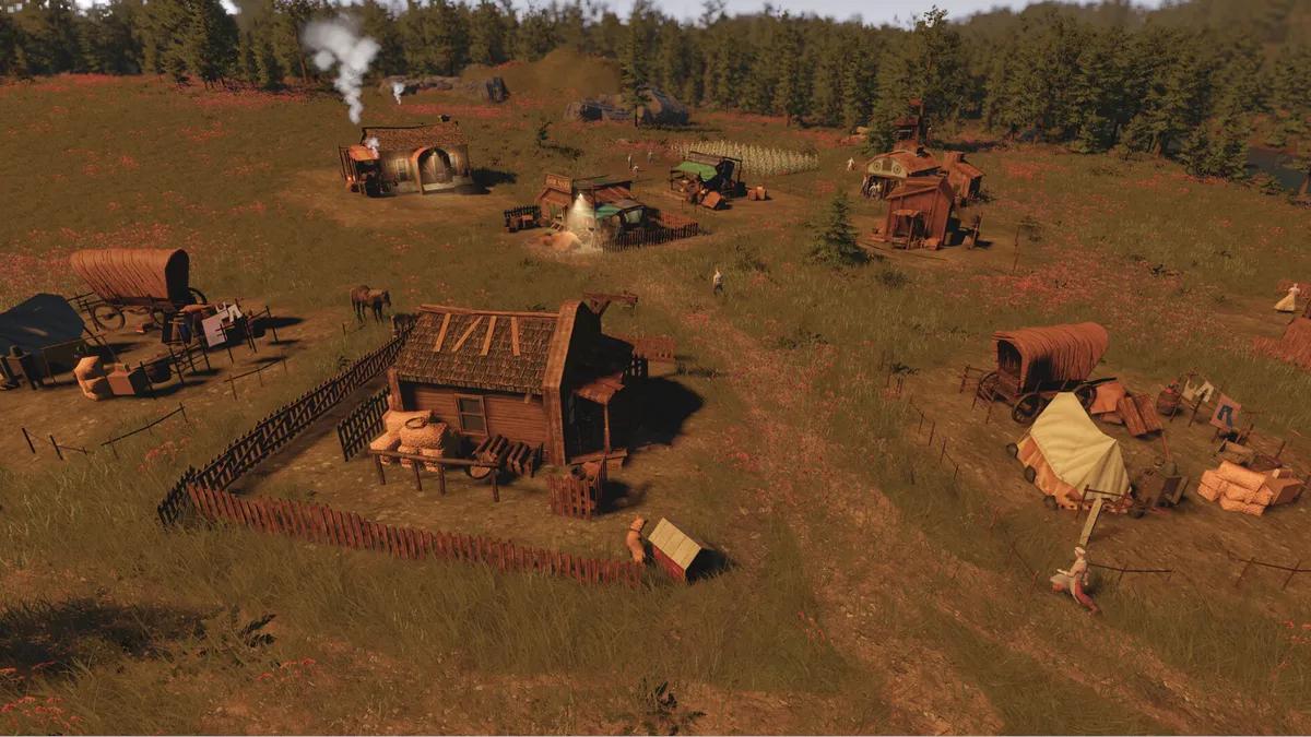 Wild West Pioneers, Vahşi Batı'yı koloni simülasyonuyla birleştiren ücretsiz bir demo sunuyor.