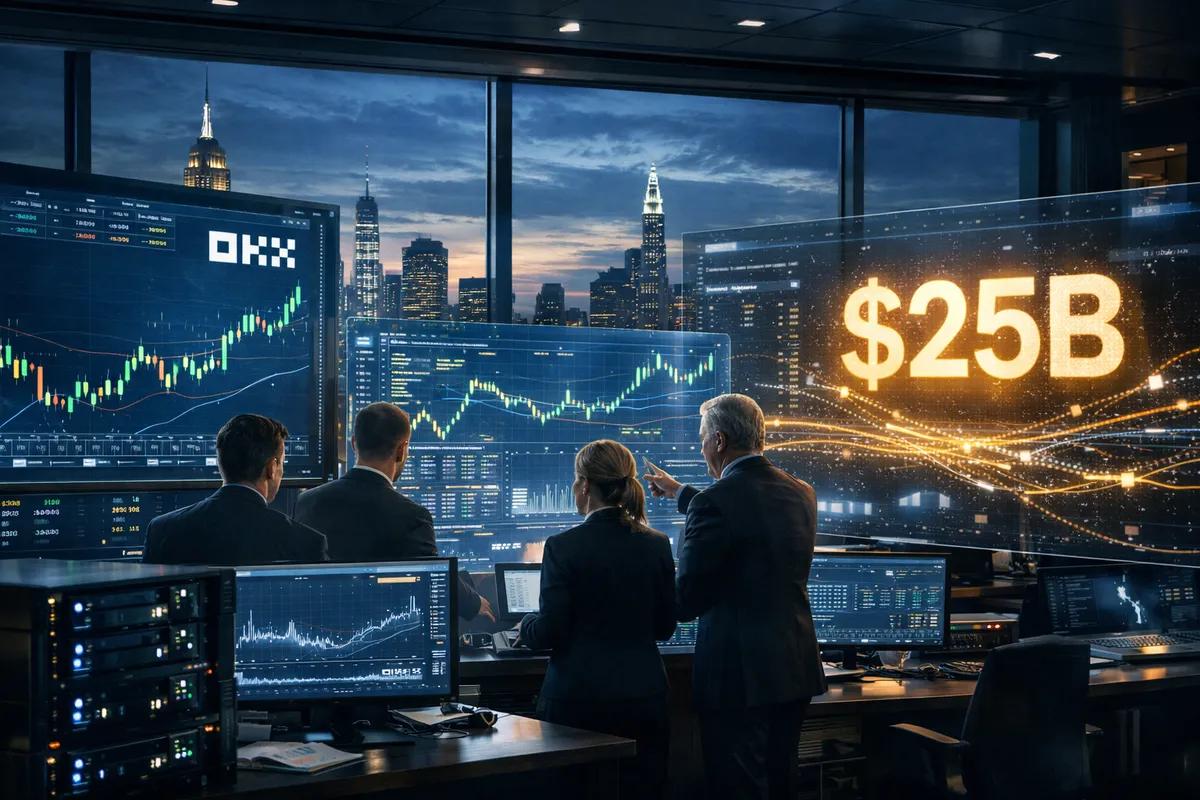 ICE OKX'e Yatırım Yaparak 25 Milyar Dolar Değer biçti