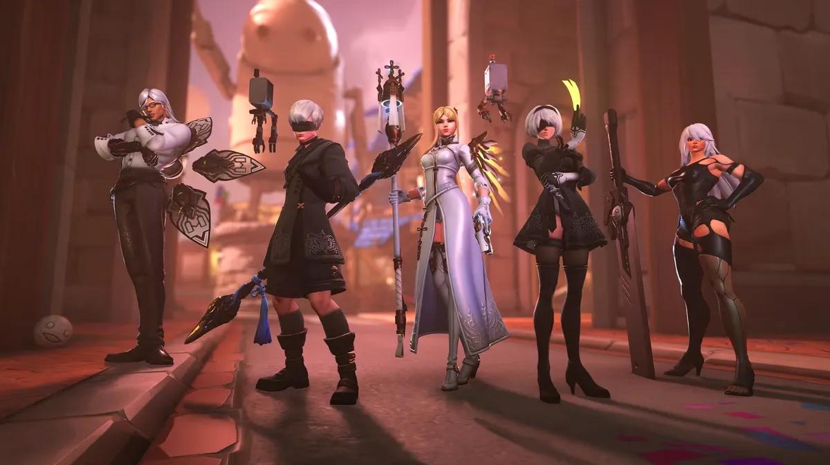 Overwatch x NieR: Automata İşbirliği Beş Premium Kostümle Yayında