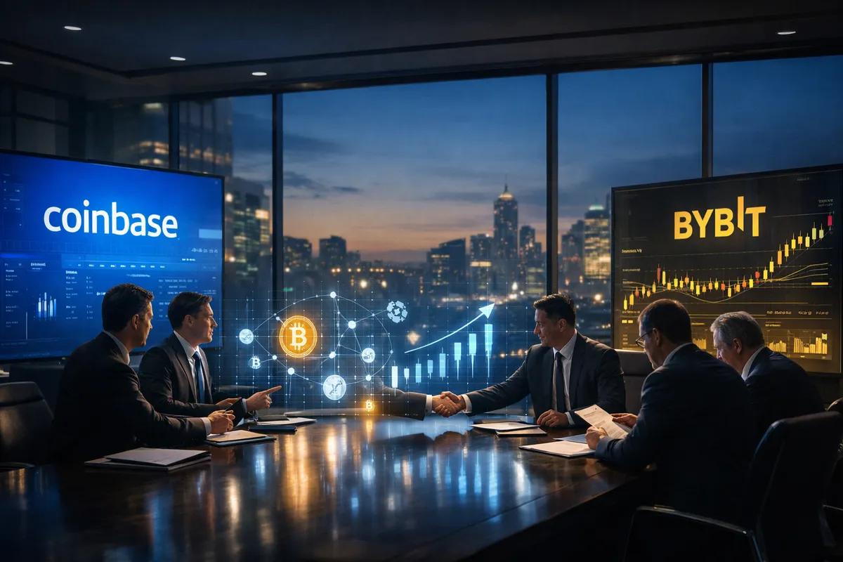 Coinbase, Bybit ile Yatırım Ortaklığı Görüşmelerine Önderlik Ediyor