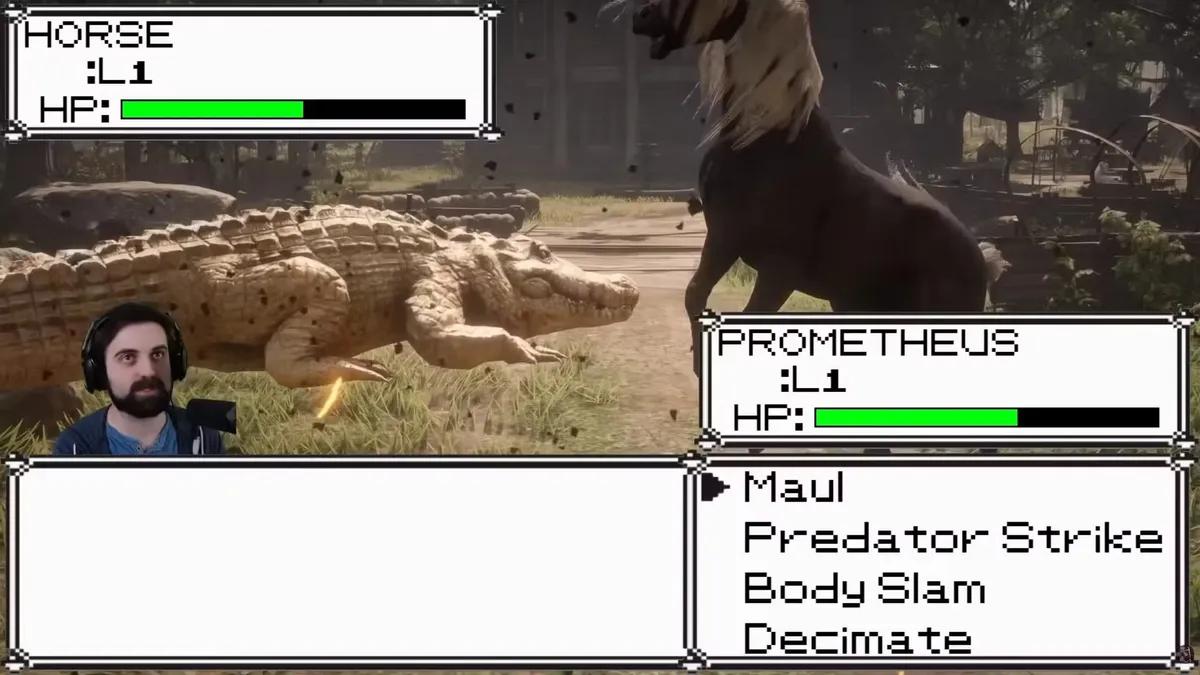 Red Dead Redemption 2 Modu Oyunu Pokémon Tarzı Bir RPG'ye Dönüştürüyor