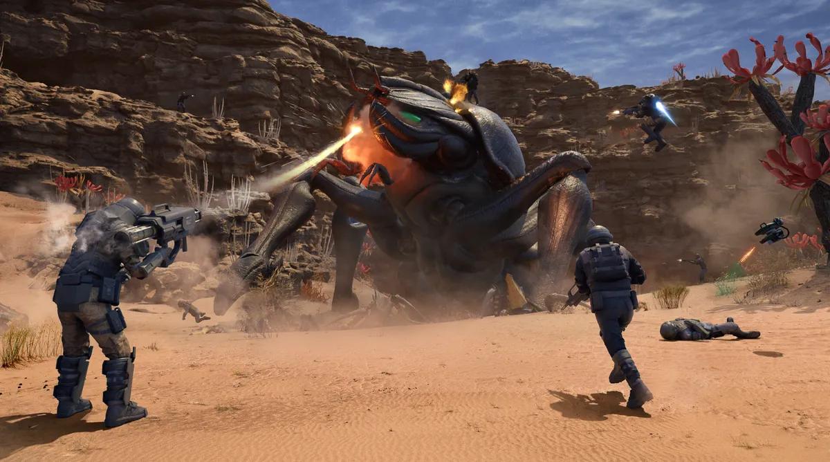 Starship Troopers Extermination Yama 1.10: Yağmacı Robotlar ve Pusu Yenilemeleri Geldi