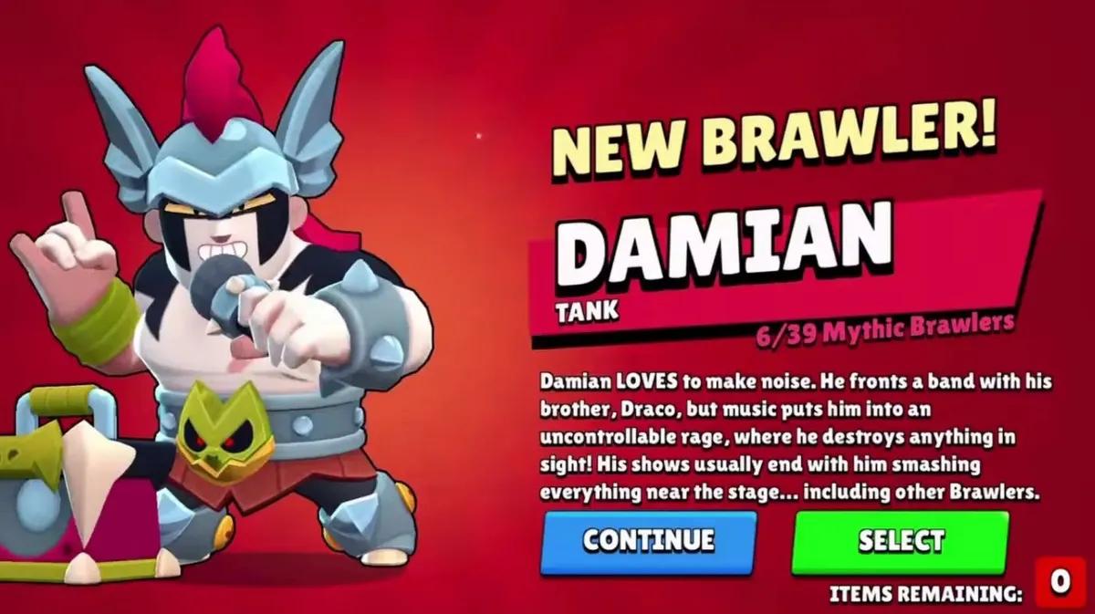 Brawl Stars Damian Etkinliği — Düşme Oranları, Ücretsiz Açma ve Ödüller Açıklaması