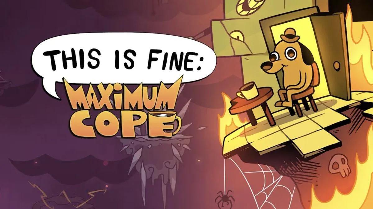 This Is Fine: Maximum Cope Viral Bir Meme'yi PS4, PS5 ve Nintendo'da Vahşi Bir Metroidvania'ya Dönüştürüyor 