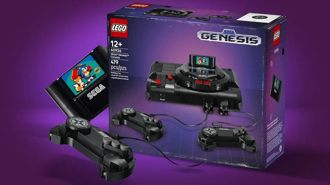 LEGO, Retro Çekiciliğe Sahip Kompakt Sega Mega Drive Setini Tanıttı