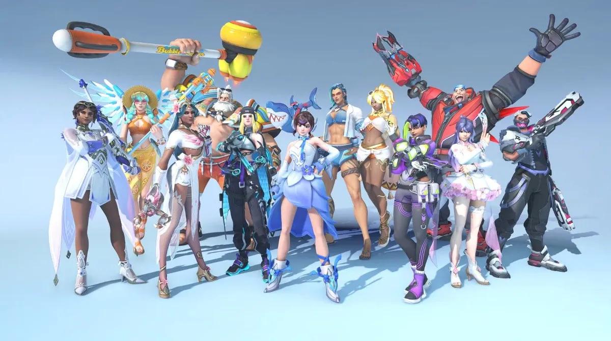 Overwatch Anketi, Savaş Köpekbalıklarından Cehennem Motorcularına Yeni Kostüm Konseptlerini Açıkladı