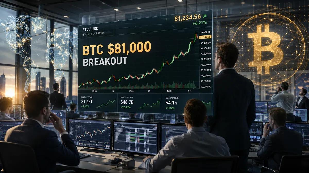 Mayıs 2026'da Kripto Piyasası: Bitcoin 81.000 Doları Aştı