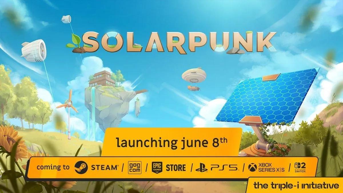Solarpunk, 8 Haziran'da tüm platformlarda Xbox Game Pass'te ilk günden itibaren yayınlanacak.