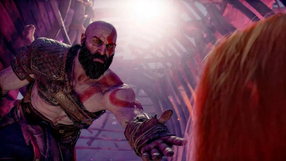 God of War Laufey, God of War (2018) ve God of War: Ragnarok'un Yanında Yer Alıyor