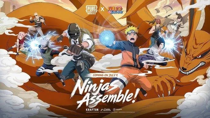 PUBG Mobile, Naruto Shippuden'dan 9 Karakter Kostümünü Tanıttı