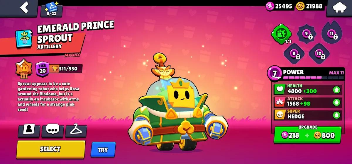 Brawl Stars, Telif Hakkı Davası Sonrasında Sprout'un Yeni Görünümünü Açıkladı