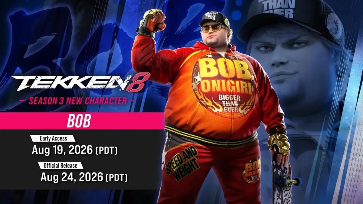Bandai Namco'nun yayınladığı oynanış fragmanına göre Bob, Tekken 8 Sezon 3'te geri dönüyor.