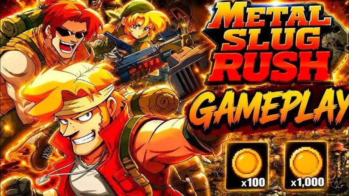 METAL SLUG RUSH, Roguelike tarzı hayatta kalma oynanışıyla Android ve iOS'ta yayınlandı