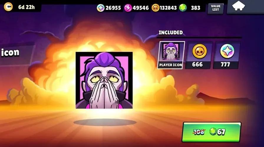 Brawl Stars, Sınırlı Süreli Mağaza Paketine PEAK Mortis Profil Simgesini Ekledi