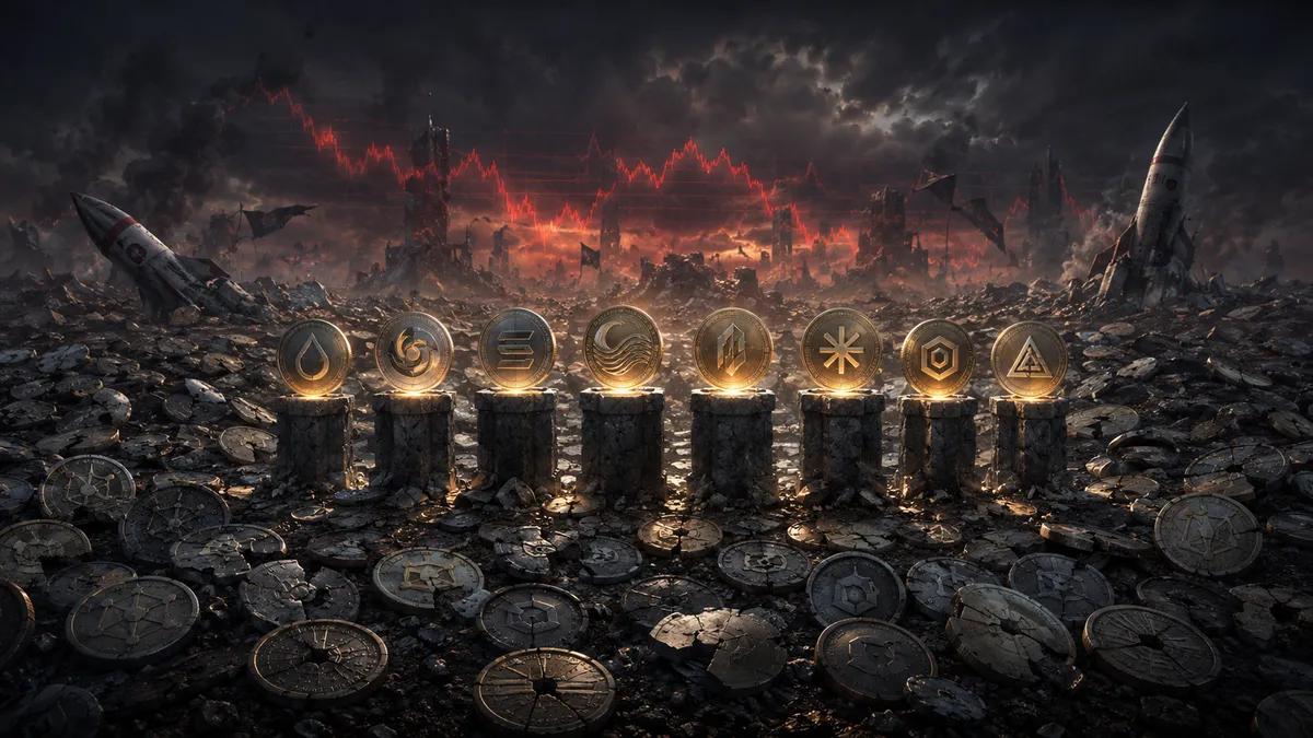 2024'ten bu yana piyasaya sürülen 113 büyük altcoin'den sadece 8'i hâlâ piyasaya çıkış fiyatının üzerinde işlem görüyor