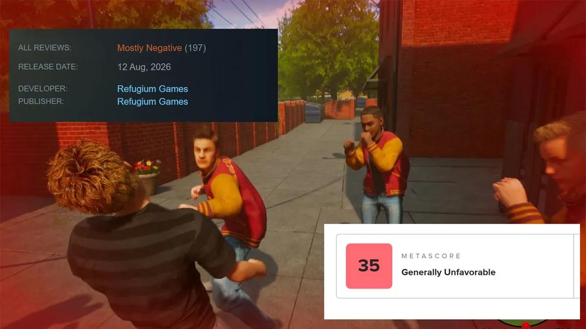 Agefield High: Rock the School çıktı — Bully'nin varisi oyunculardan ve eleştirmenlerden çok sayıda olumsuz inceleme aldı