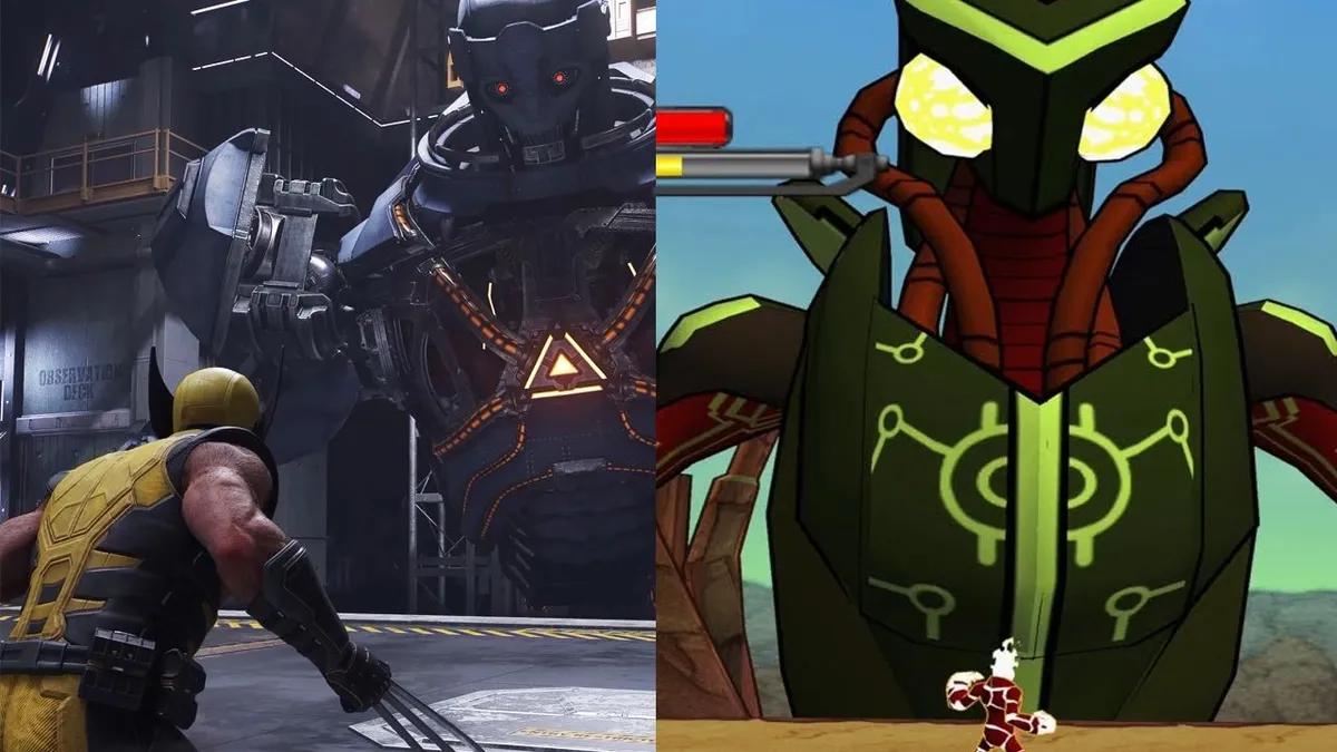 Marvel's Wolverine'daki Sentinel robotları ile dövüş, PlayStation 2'deki Ben 10 oyununu hatırlatıyor