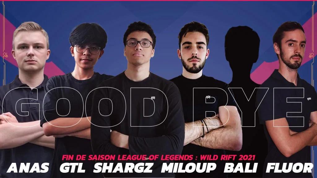 Mood Gaming Esports, Wild Rift tarihindeki kadrosunu iptal etti