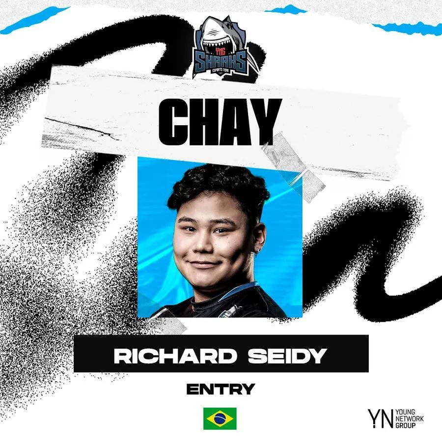 chay, Sharks Esports 'a katıldı