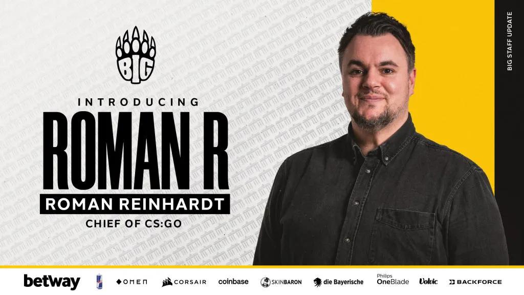 Roman R., CS: GO için BIG başkanı oldu