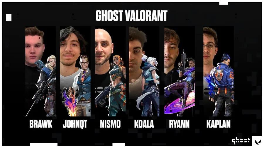 brawk ve johnqt, Ghost Gaming 'a katıldı