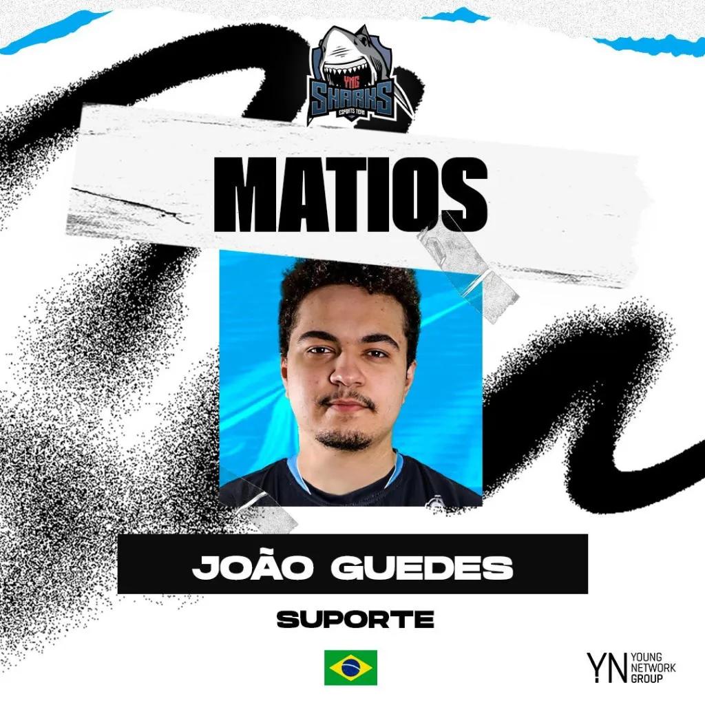 matios, Sharks Esports 'a katıldı