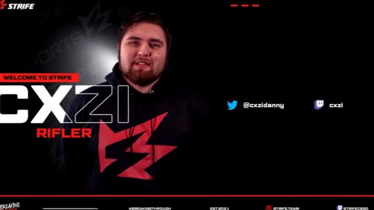 cxzi, Strife Esports 'a katıldı