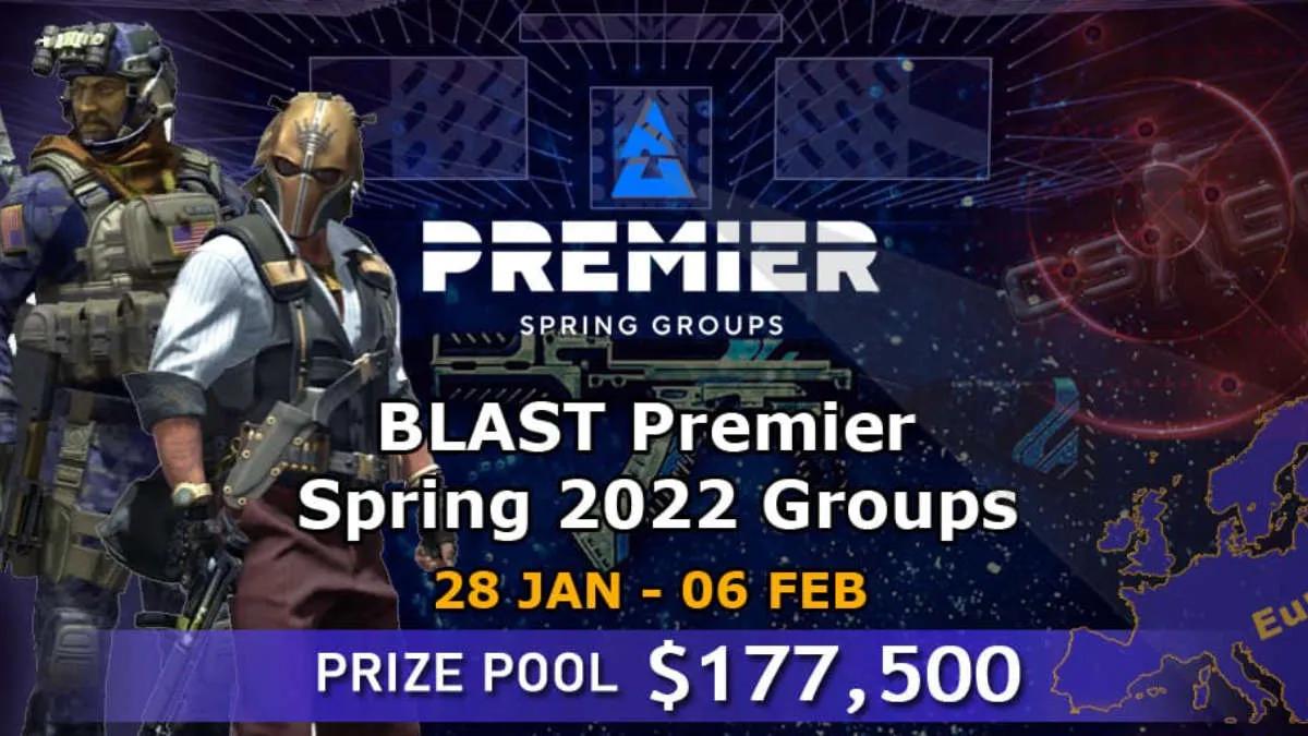 BLAST Premier Spring Groups 2022 playoff aşaması başladı!