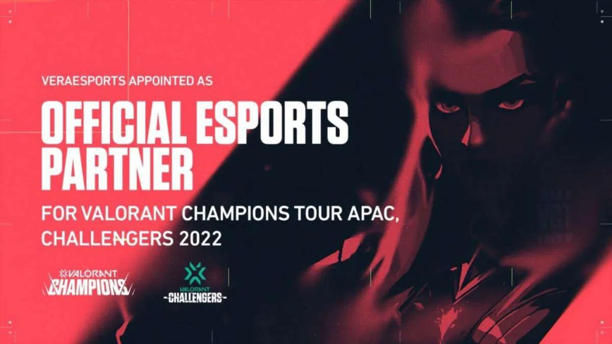 VeraEsports VCT 2022'nin bölgede APAC iş ortağı oldu