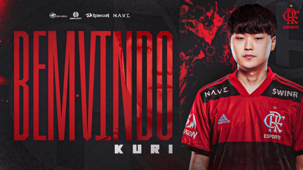 Kuri, Flamengo Esports 'a katıldı