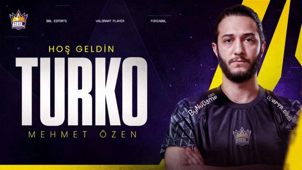 Turko, BBL Esports 'a katıldı