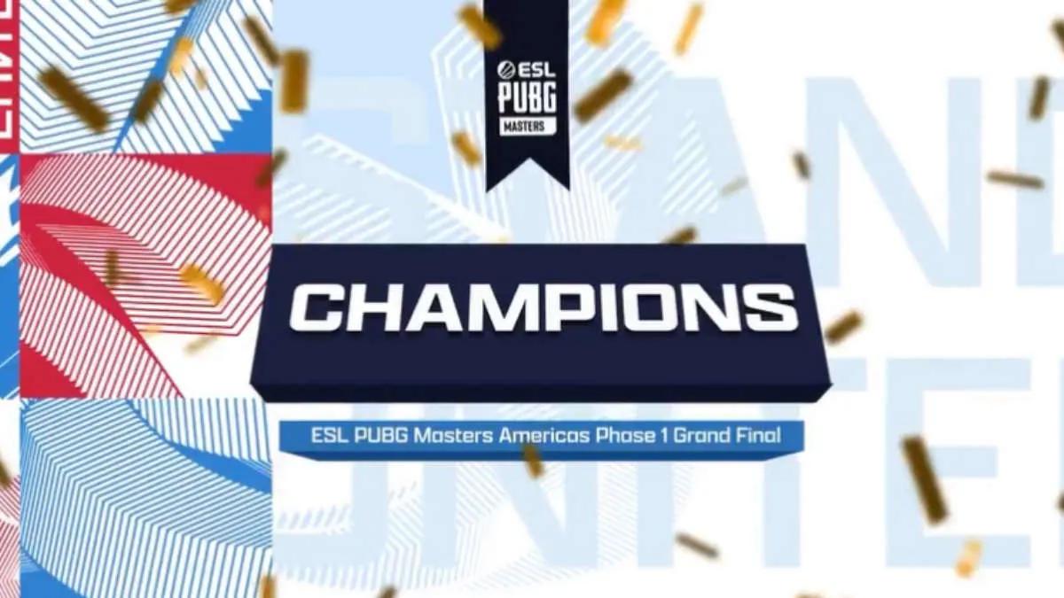 eUnited kazanan oldu ESL PUBG Masters: Americas Phase 1