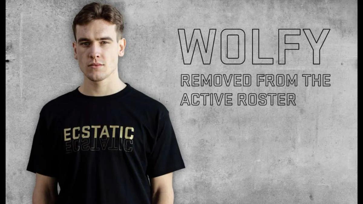 WolfY başlangıç dizilişinden ayrıldı ECSTATIC