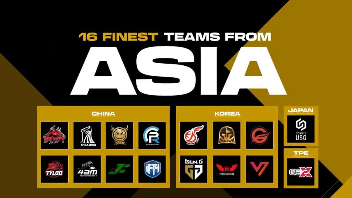 Başlatmaya hazırlanıyor PUBG Continental Series 6: Asia