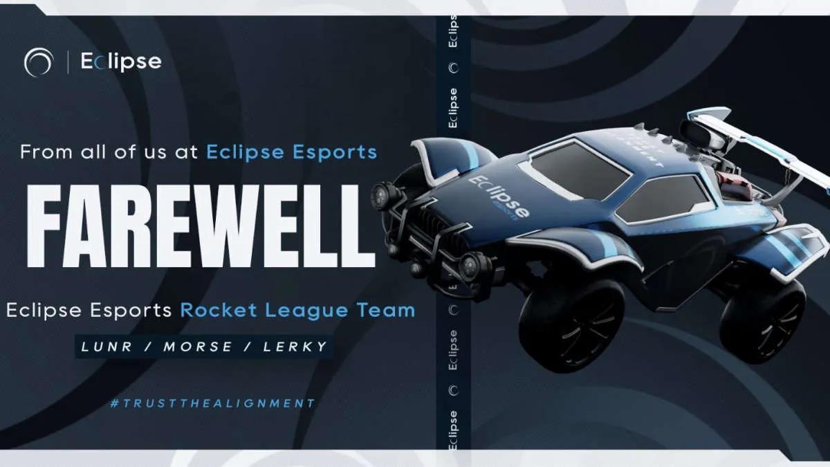 Eclipse Esports, Rocket League kadrosuyla çalışmayı durdurdu