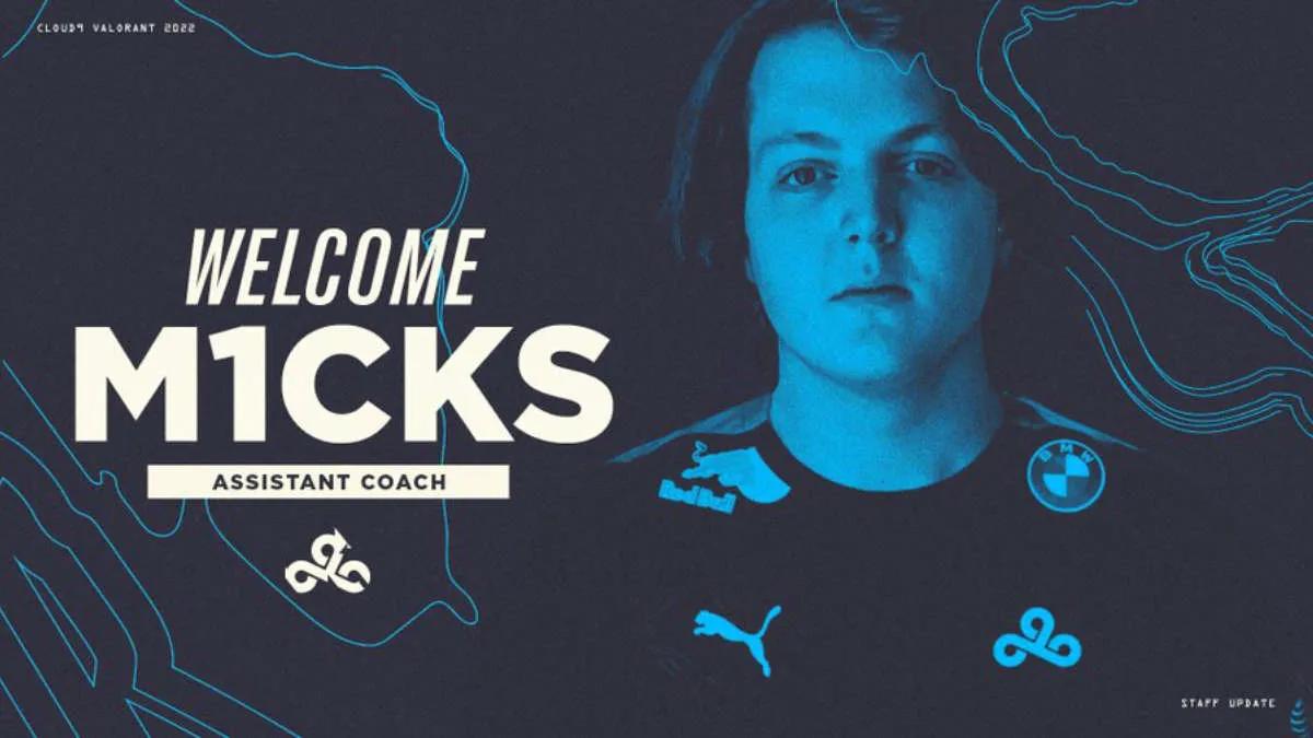 m1 cks, Cloud 9'da Yardımcı Antrenör oldu