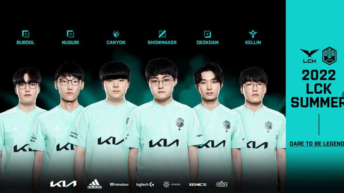 DAMWON Gaming, LCK Summer 2022 ve LCK CL Summer 2022 için kadroları açıkladı