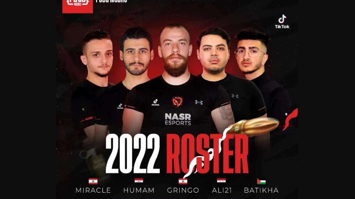 NASR Esports, PUBG Mobile uyarınca kadroyu tamamladı