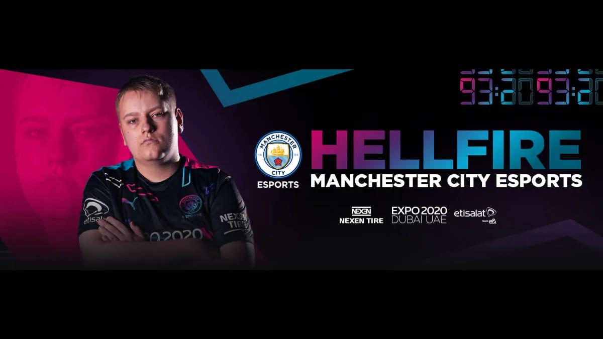 Hellfire, Fortnite tarafından Manchester City Esports 'a katıldı