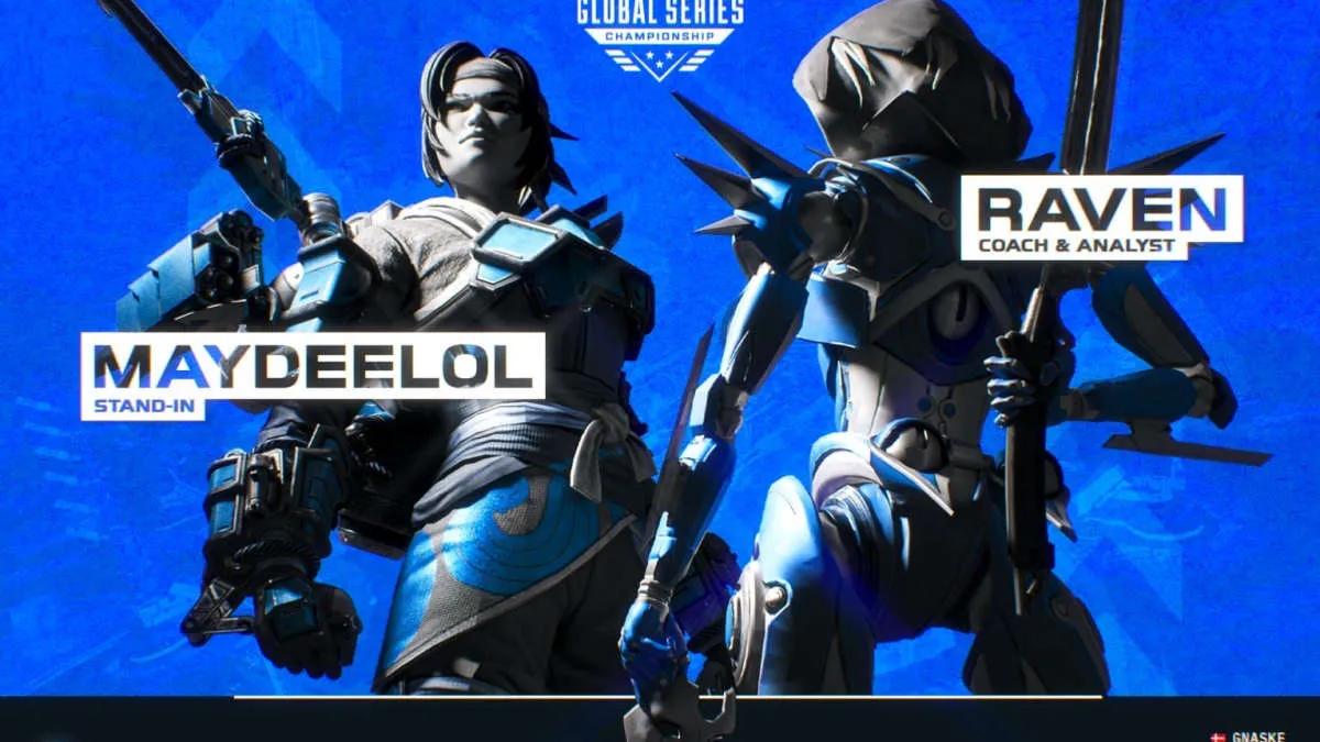 maydeelol ve raven, GMT Esports 'e Apex Legends tarafından katıldı