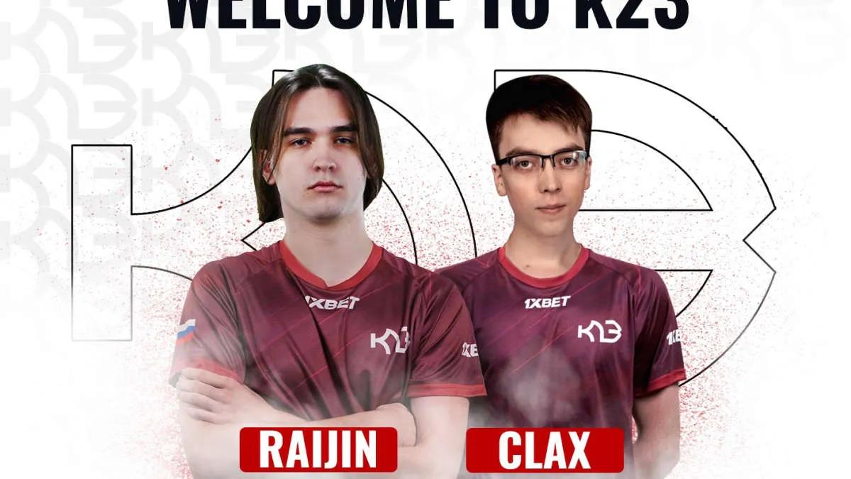 Resmi olarak: Raijin ve clax K23'e katıldı