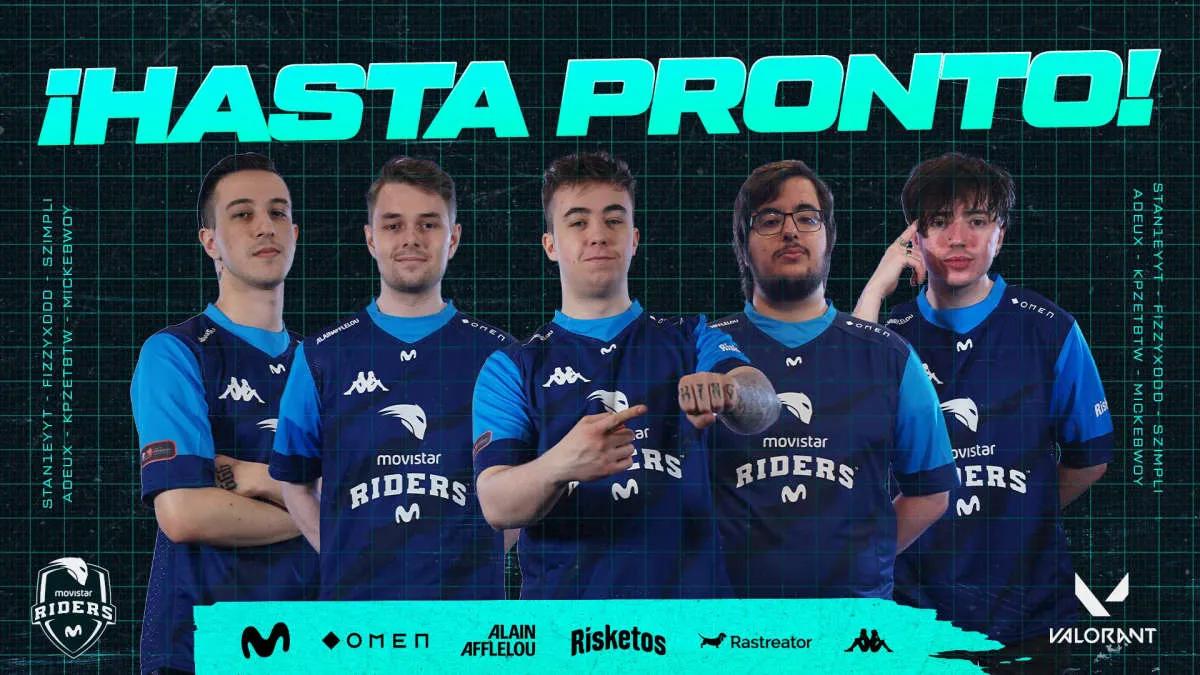 Movistar Riders, kompozisyonu VALORANT noktasında çözer