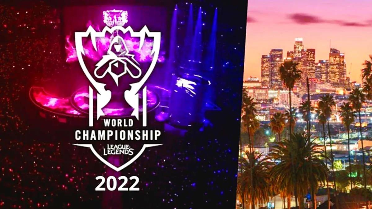 Riot kazananlar kupası gösterildi Worlds 2022