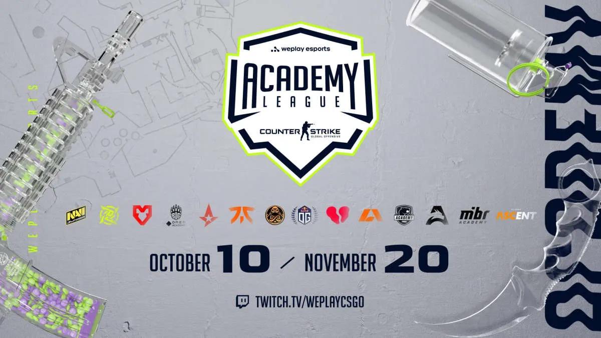 Ayrıntılar sağlandı WePlay Academy League Season 6