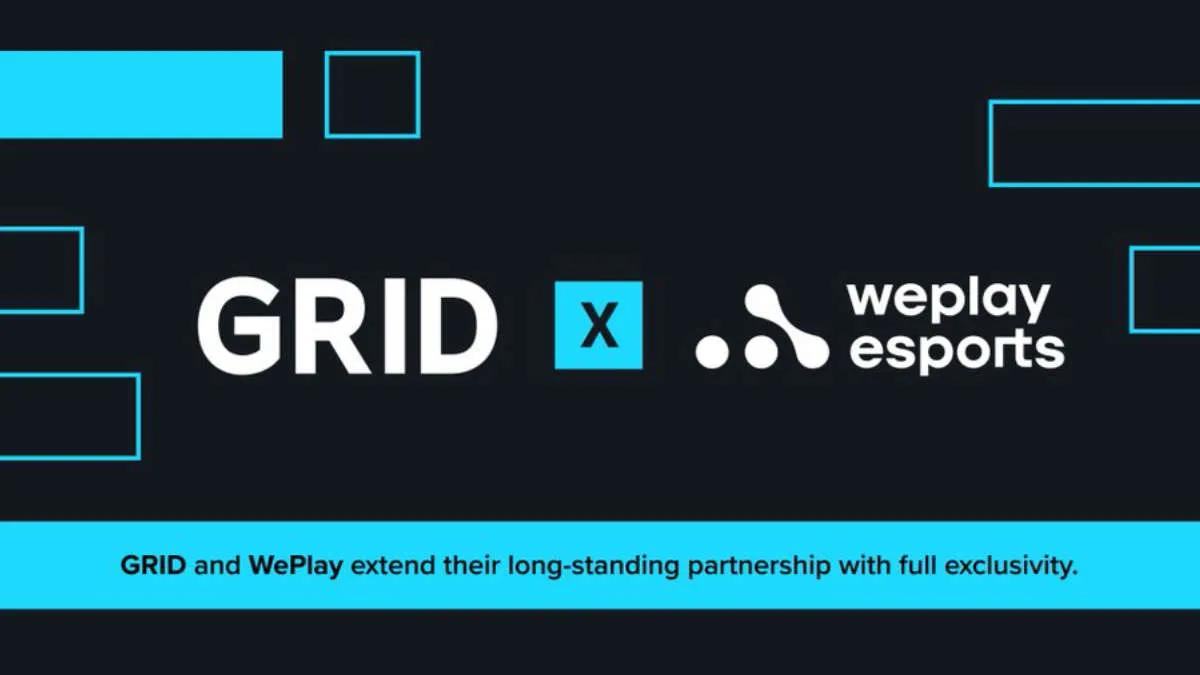 GRID, WePlay Esports ile ortaklığını yeniliyor